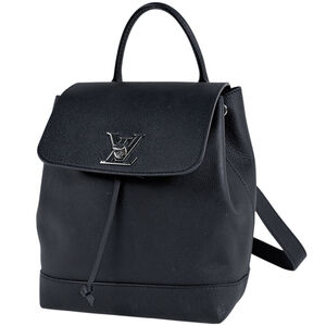 Louis Vuitton Lockme Backpack Daypack Rucksack Leather Noir (Black) M41815 Wo...